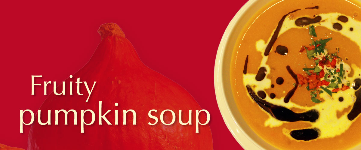 Fruty pumkin soup